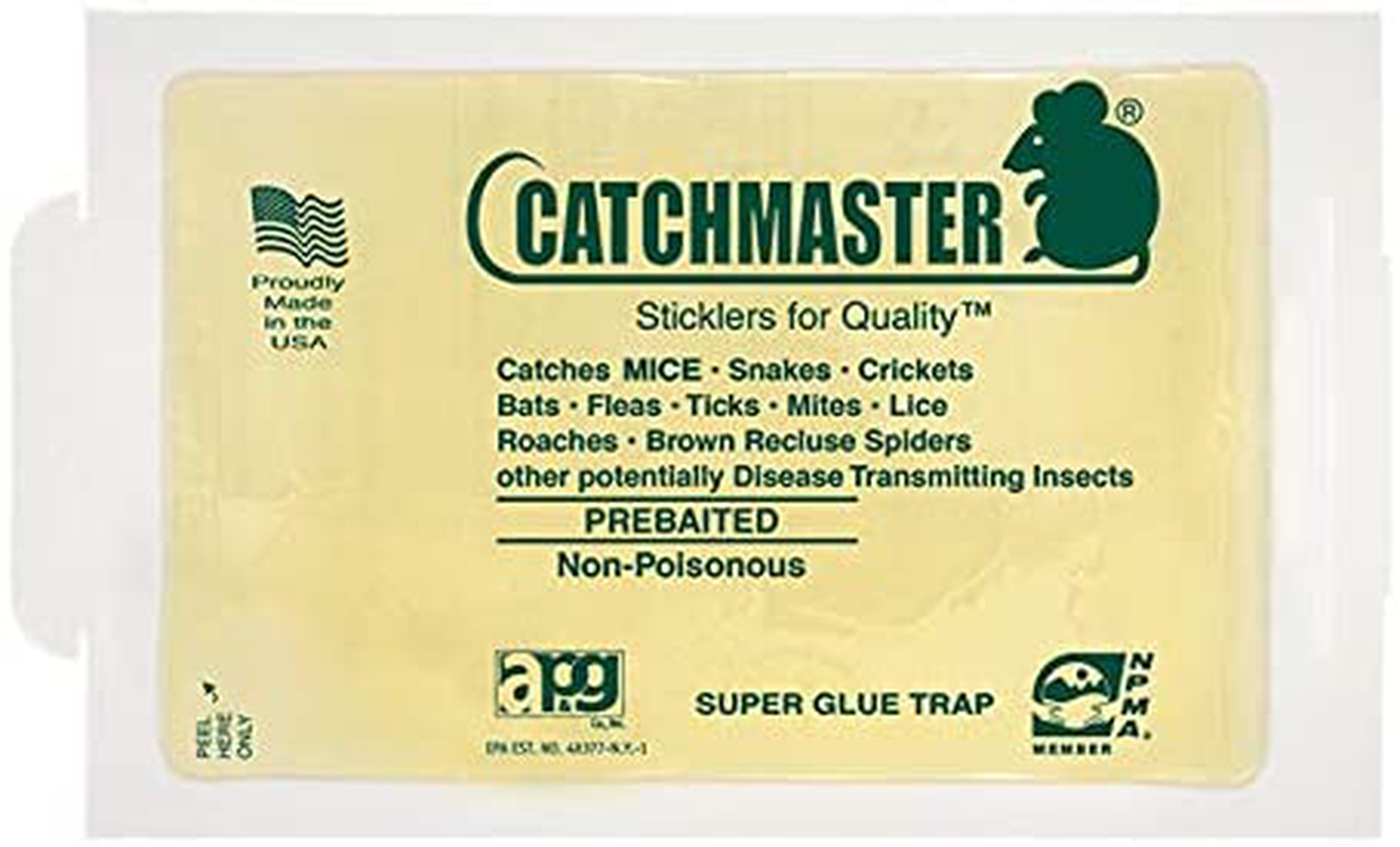 30 Catchmaster Mouse / Spider / Insect / Scorpion Glue Board Sticky Traps ~ Peanut Butter Scent
