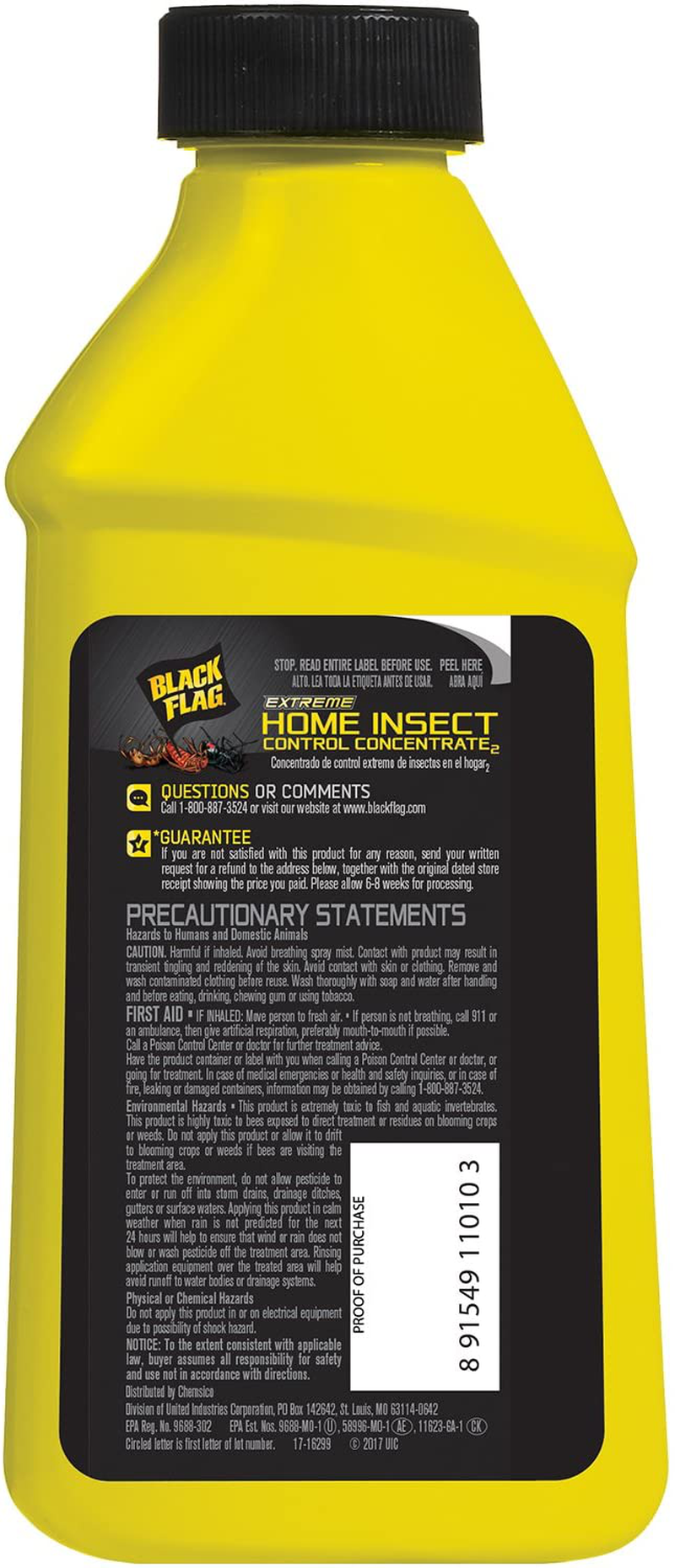 Black Flag Extreme Home Insect Control Concentrate, 16-Ounce