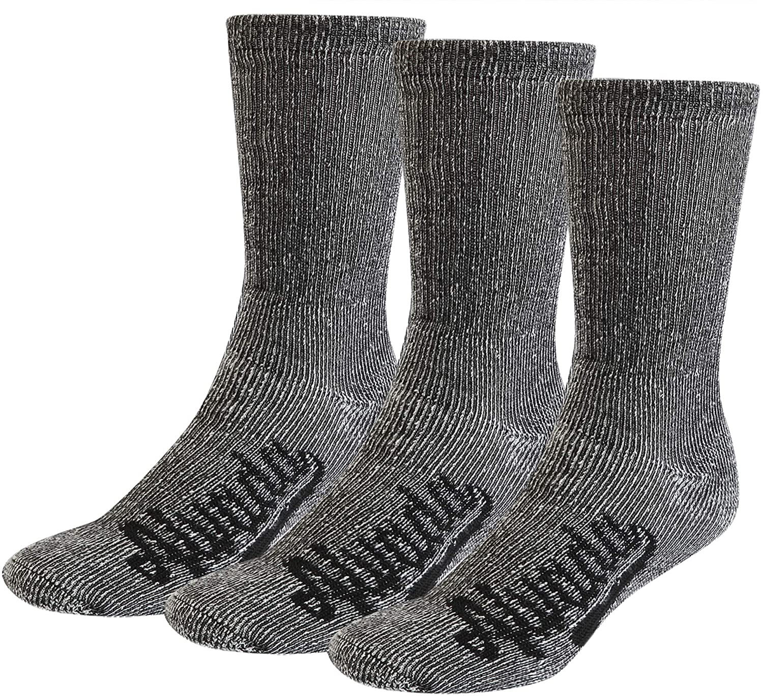 Alvada 80% Merino Wool Hiking Socks Thermal Warm Crew Winter Boot Sock for Men & Women 3 Pairs