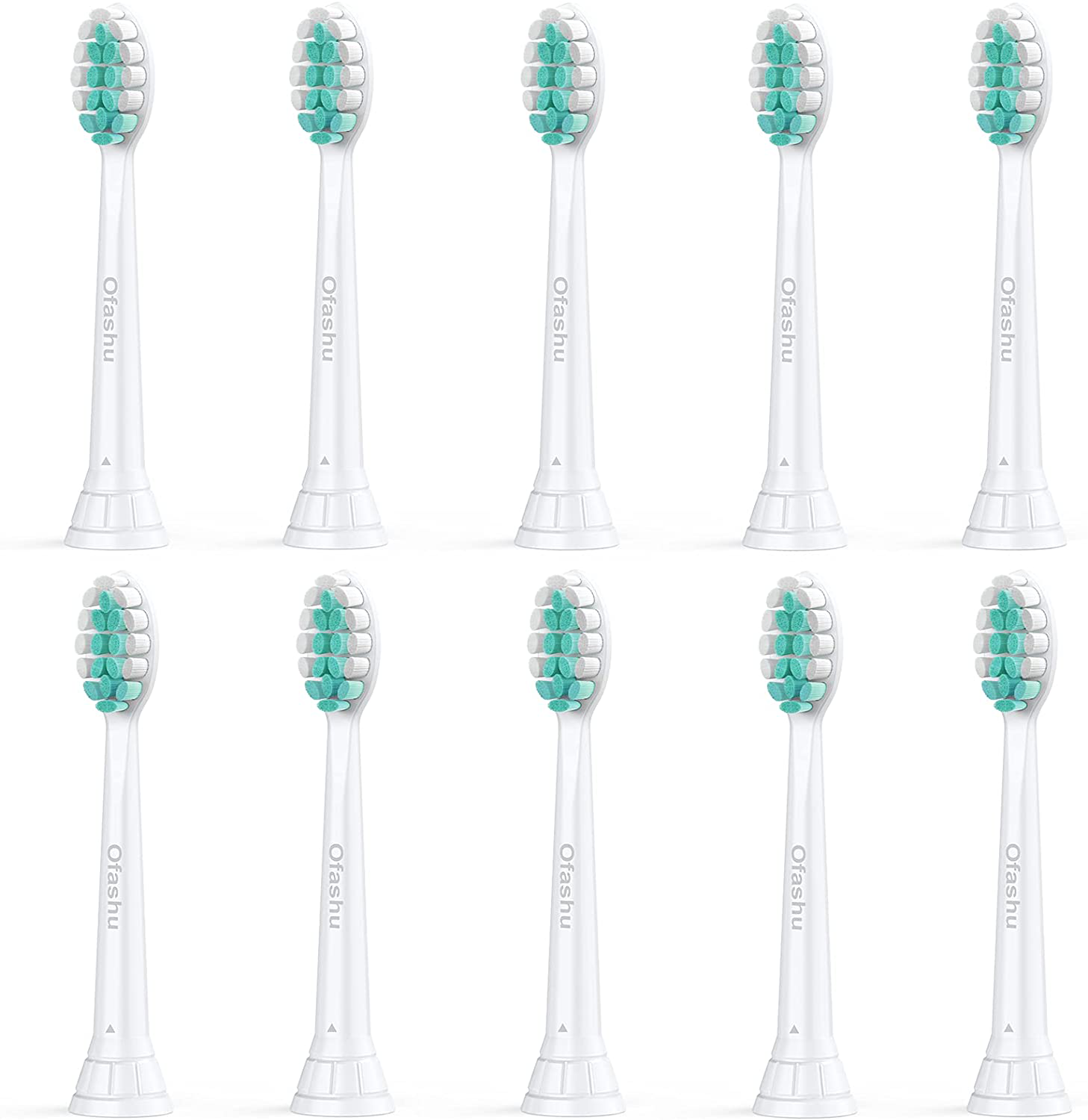 Replacement Brush Heads for Philips Sonicare - Compatible with HealthyWhite ProtectiveClean 4100 5100 Series 2 C1 C2 HX6810/50 HX9023/69