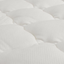 ExceptionalSheets Bamboo Mattress Pad with Fitted Skirt - Extra Plush Rayon from Bamboo Cooling Topper - Removable Pillowtop Mattress Pad - Twin XL Size