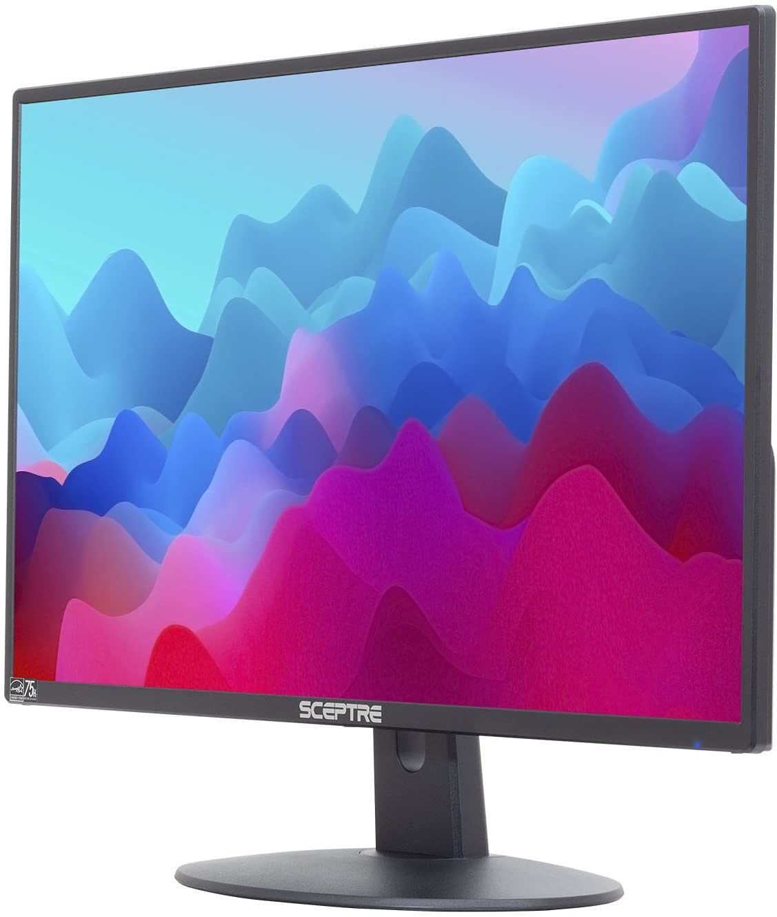 Sceptre 20" 1600X900 75Hz Ultra Thin LED Monitor 2X HDMI VGA Built-In Speakers, Machine Black Wide Viewing Angle 170° (Horizontal) / 160° (Vertical)