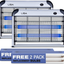 LiBa Zapper Electric Indoor Zapper Powerful 2800V Grid (2-Pack) - 4 Extra Replacement Bulbs