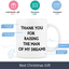 Thank You for Raising the Man of My Dreams Mug Mother’S Day Coffee Mug Mother in Law Birthday Gifts from Daughter in Law Father’S Day Gifts for Father in Law 11 Oz