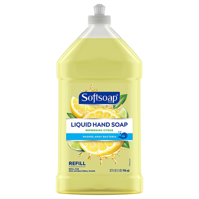 Softsoap Liquid Hand Soap Refill, Refreshing Citrus with Lemon Scent - 32 Fluid Ounce