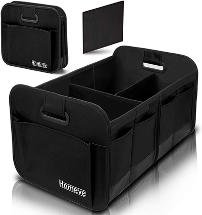 Foldable Trunk Storage Organizer, Reinforced Handles, Suitable for Any Car, SUV, Mini-Van Model Size