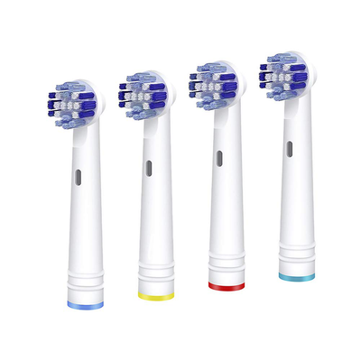 Compatible With Oral B Braun, 4 Pack Professional Electric Toothbrush Heads Brush Heads Refill for Oral-B 7000/Pro 1000/9600/ 500/3000/8000