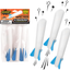 Stomp Rocket The Original Jr. Glow Rocket Refill Pack, 3 Rockets - Glows in The Dark, Outdoor Rocket Toy Gift for Boys and Girls- Ages 3 Years and Up