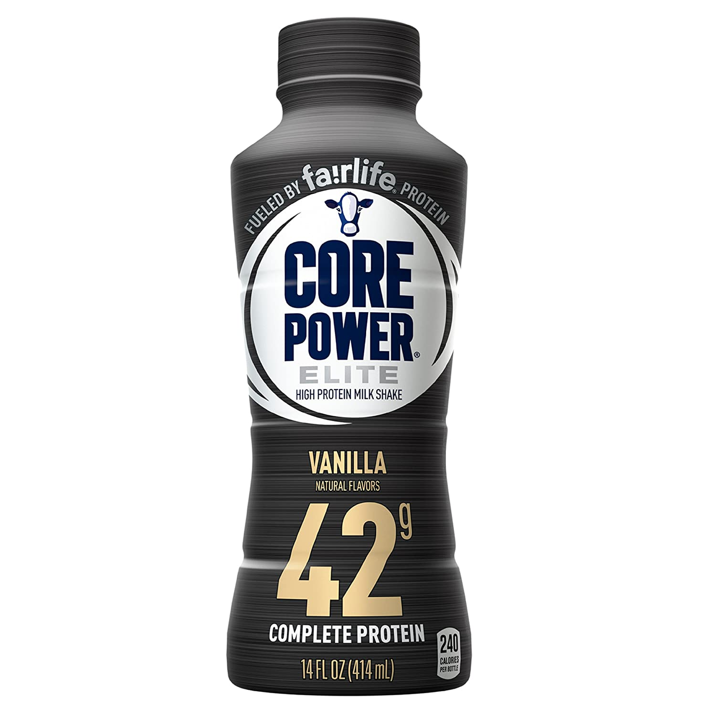 Core Power by Fairlife Elite High Protein (42G) Milk Shake, 14 Fl Oz Bottles, (Pack of 12) (Chocolate)