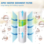 APEC Water Systems FILTER-SET-ES High Capacity Replacement Pre-Filter Set For Essence Series Reverse Osmosis Water Filter System Stage 1-3