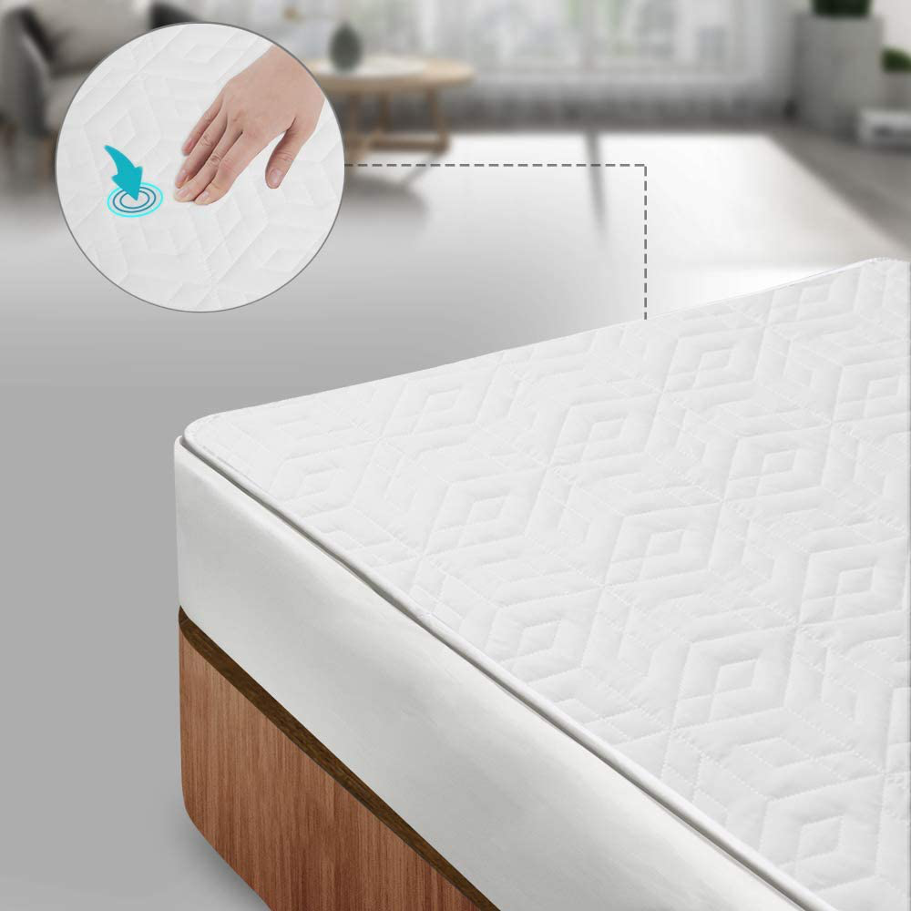 CHHKON Premium Waterproof Mattress Protector, Ultra Soft Breathable Mattress Pad Cover, Accidents Protector, Original Design Pattern, Deep Pocket (Pattern 5, California King (72''x84''))