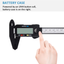 Digital Caliper, 0-6" Electronic Stainless Steel Caliper with Large LCD Screen Vernier Caliper for Length Depth Inner Outer Diameter Measuring