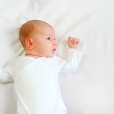 SUPERIOR 100% Waterproof Hypoallergenic Mattress Protector Pad, Crib, White