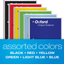 Oxford Spiral Notebook 6 Pack, 1 Subject, Collage/Wide Ruled Paper, 8 X 10-1/2 Inch, 70 Sheets