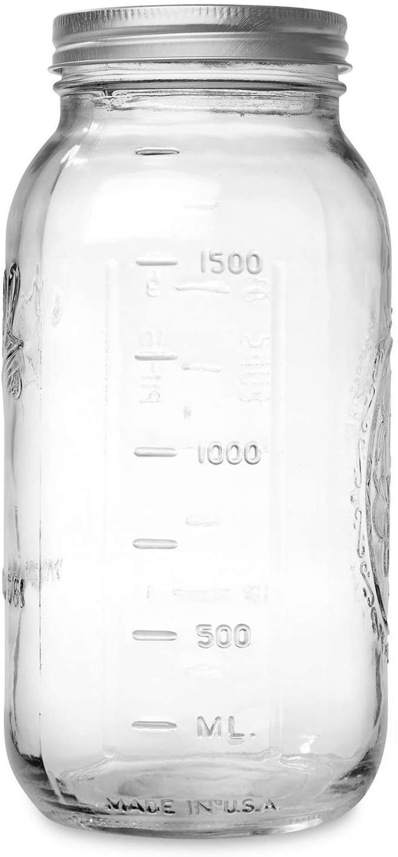 1 Ball 64oz Wide Mouth Half Gallon Mason Jar