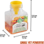 Super Ninja - Fruit Fly Trap - Single Pack - Highly Effective Ecological Fruit Fly Traps Indoor - Fruit Fly Bait - up to 30 Days per Bottle