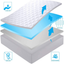 LDC Queen Mattress Pad with 16-Inch Deep Pocket, Comfortable, Breathable, Easy to Put on The Stretchable Quilted Fitted Mattress Cover