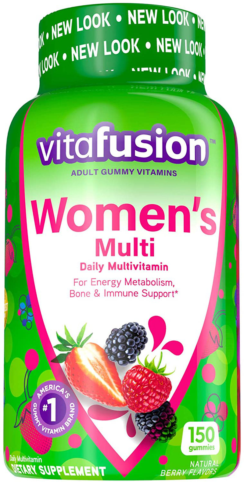 Vitafusion Women's Gummy Vitamins, Mixed Berries, 150 Count