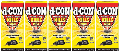 D - CON Ultra Set Covered Snap Trap 1 Ct. (Pack of 5)