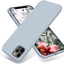 Silky and Soft Touch Series Premium Soft Liquid Silicone Rubber Full-Body Protective Bumper Case Compatible with iPhone 12 Pro Max Case 6.7 inch