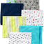 Simple Joys by Carter's Baby 7-Pack Flannel Receiving Blankets