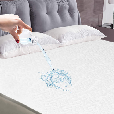 CHHKON Premium Waterproof Mattress Protector, Ultra Soft Breathable Mattress Pad Cover, Accidents Protector, Original Design Pattern, Deep Pocket (Pattern 5, California King (72''x84''))