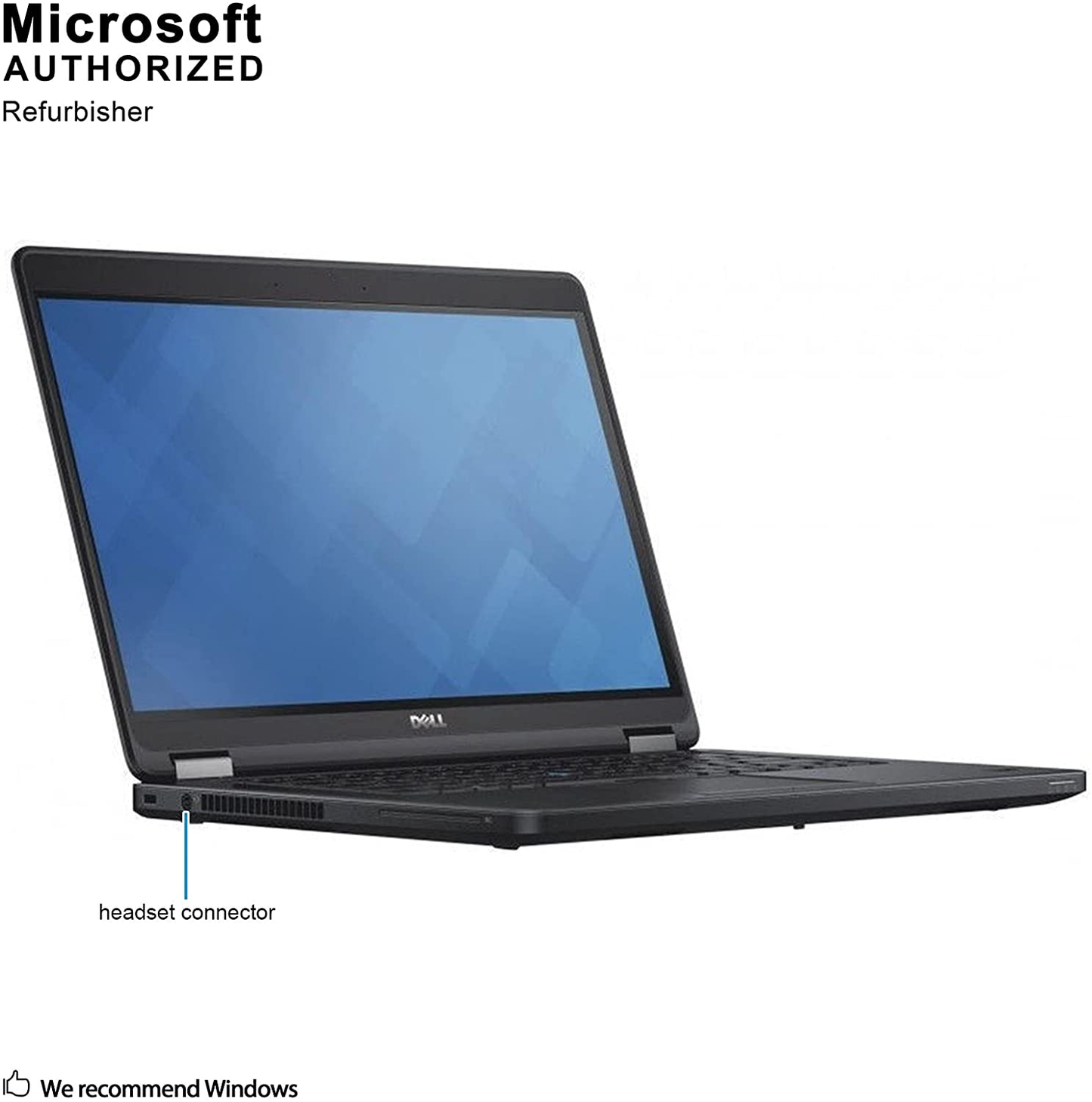 Dell Latitude E5450 14In Laptop, Intel Core I5-5300U 2.3Ghz, 8GB RAM, 256GB Solid State Drive, Windows 10 Pro 64Bit (Renewed)