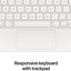 Apple Magic Keyboard for 12.9-Inch Ipad Pro 3Rd Gen / 4Th Gen / 5Th Gen - White (Renewed)