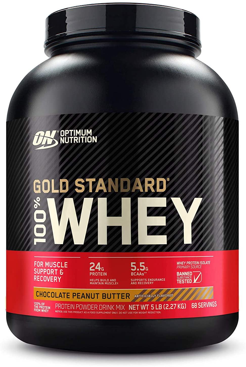 Optimum Nutrition Gold Standard 100% Protein Powder, 2 Pound (Packaging May Vary) Whey Banana Cream