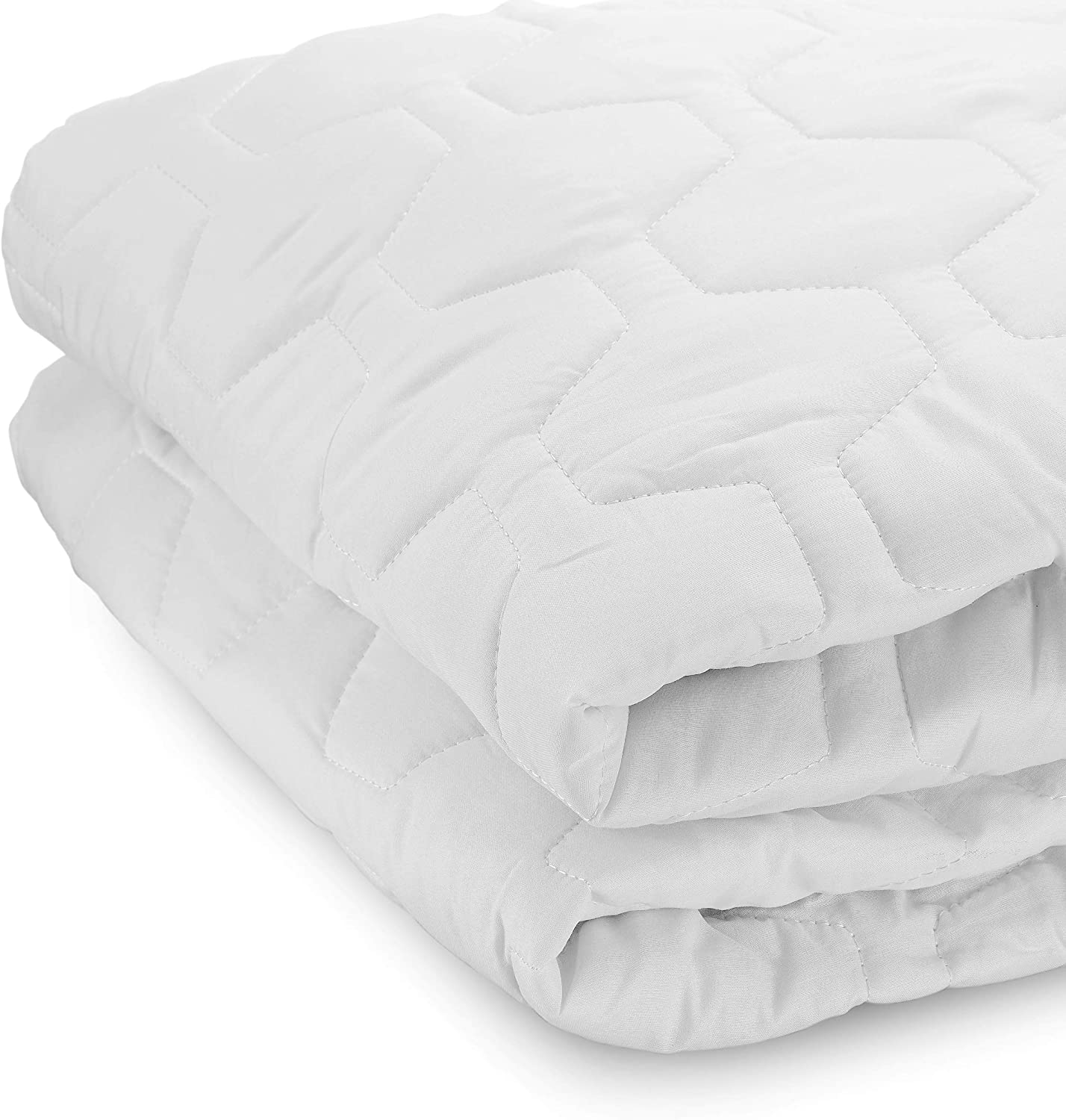 THE GRAND California King Mattress Pad, Fitted, Deep Pockets Bed Protection, Hypoallergenic & Breathable Cal King Mattress Cover (72x84)