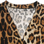 Women Lightweight Cardigan Leopard Printed Button Down Cardigans Shirt W Pockets(S-2XL)
