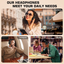 6S Wireless Bluetooth Headphones over Ear, Hi-Fi Stereo Foldable Wireless Stereo Headsets Earbuds with Built-In Mic, Volume Control, FM for Phone/Pc (Black & Gold)