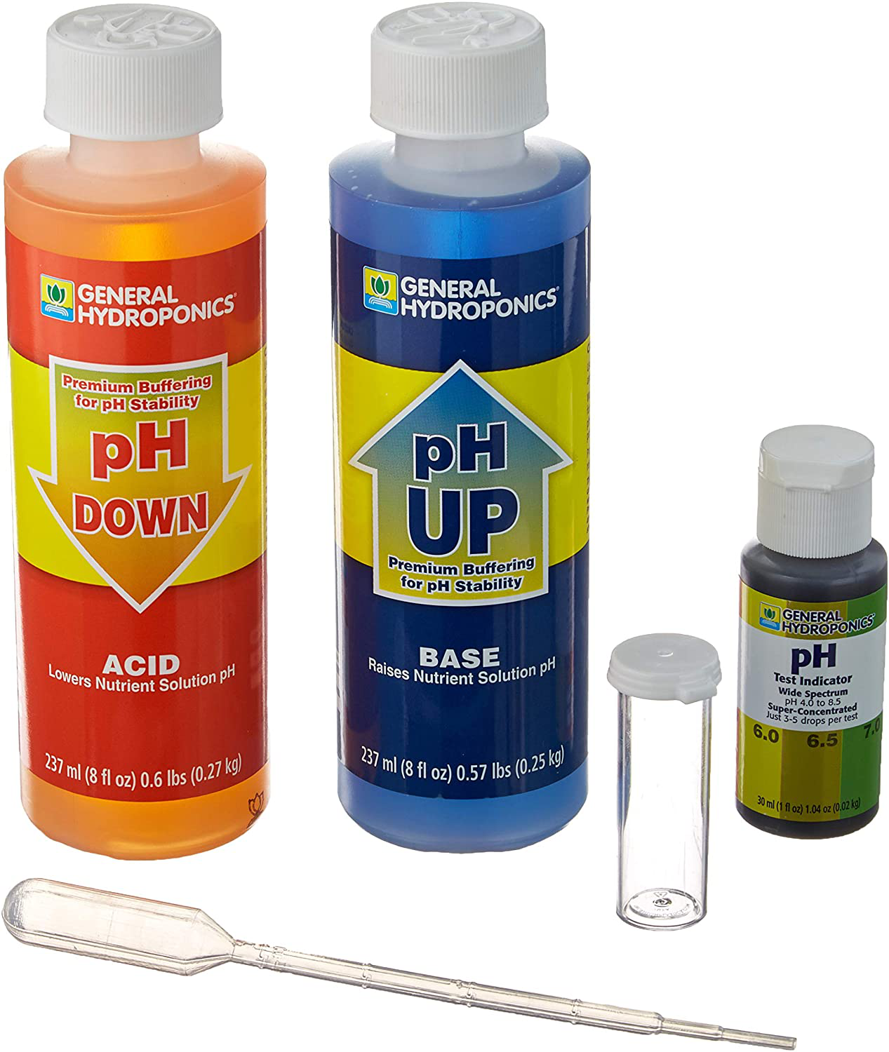 General Hydroponics HGC722145 pH Test Indicator, 1-Ounce