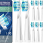 10 Pack Electric Toothbrush Replacement Heads Compatible with Fairywill Electric Toothbrush FW-507/508/515/551/917/959/2011/D1/D3/D7/D8