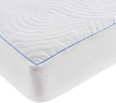 Tempur-Pedic Cool Luxury Mattress Pad, Queen, White