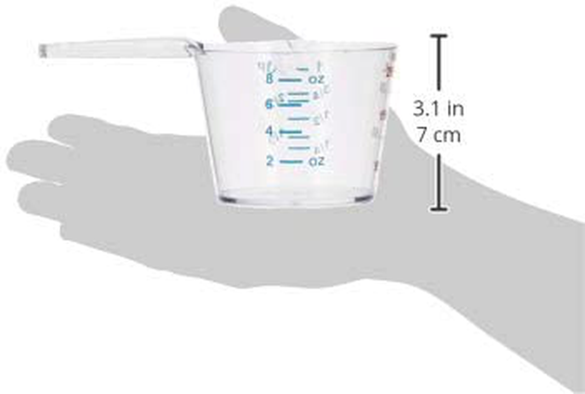 Chef Craft Select Plastic Measuring Cup, 1 Cup, Clear