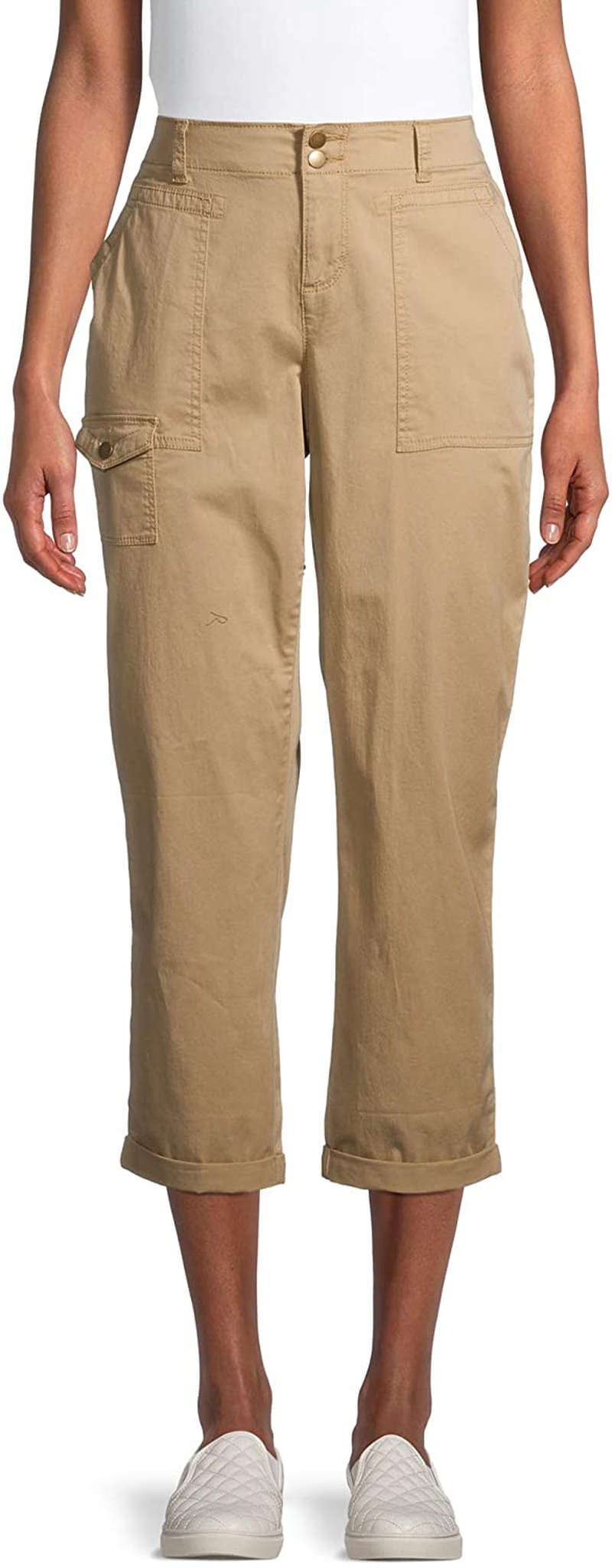 Women's Cargo Capri Pants