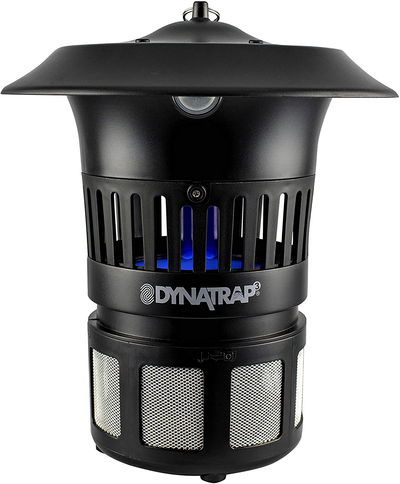 DynaTrap DT1100 Insect Trap Optional Wall Mount, 1/2 Acre Coverage, Black