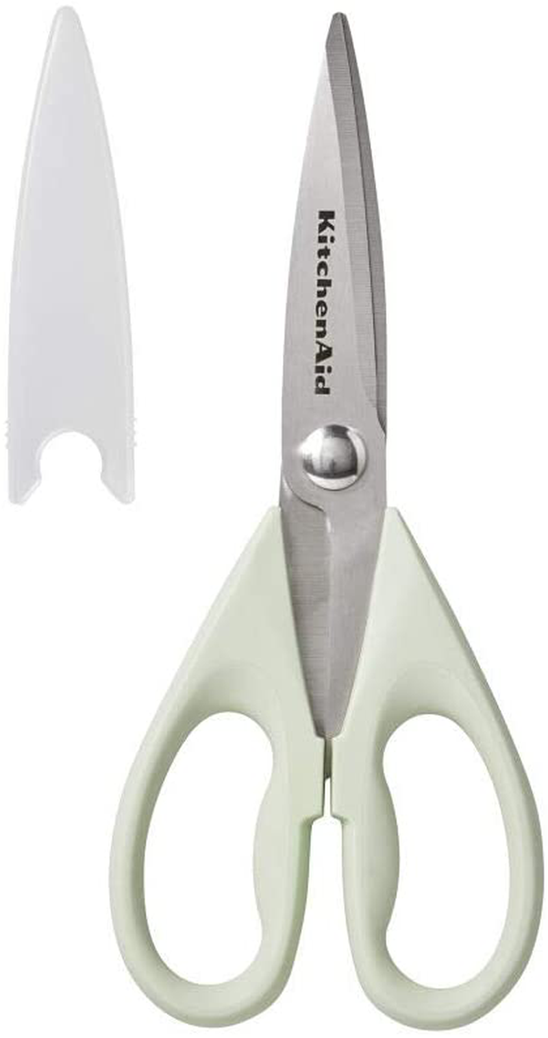 KitchenAid All Purpose Shears with Protective Sheath, 8.72-Inch, Pistachio