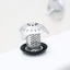 TubShroom Ultra Revolutionary Bath Tub Drain Protector Hair Catcher/Strainer/Snare, Stainless Steel