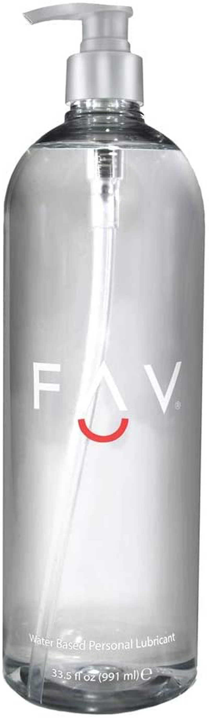 FAV Water Based Luxury Personal Lubricant, 33.5 Fl Oz