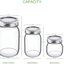 Mason Jars Variety Pack (Set of 14), Regular Mouth Jars with Lids and Bands(Split-Type),32oz 2 Pack, 16oz 6 Pack and 8oz 6 Pack