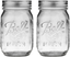 Ball 389579 Pint Regular Mouth Mason, Pack Of 2, Clear