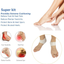 Heel Cups, Plantar Fasciitis Inserts, Heel Pads Cushion (3 Pairs) Great for Heel Pain, Heal Dry Cracked Heels, Achilles Tendinitis, for Men & Women.(Gel Heel Cups)