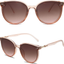 SOJOS Classic round Sunglasses for Women Men Retro Vintage Large Plastic Frame BLOSSOM SJ2067