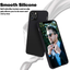 Silky and Soft Touch Series Premium Soft Liquid Silicone Rubber Full-Body Protective Bumper Case Compatible with iPhone 12 Pro Max Case 6.7 inch