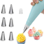 Piping Bag and Tips Cake Decorating Supplies Kit Baking Supplies Cupcake Icing Tips with Pastry Bag for Baking Decorating Cake