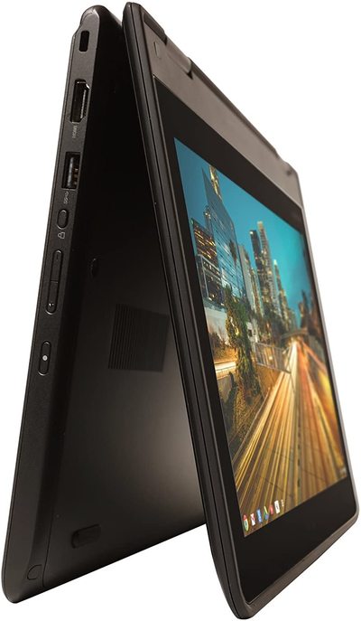 Lenovo 11.6" Thinkpad Yoga 11E Chromebook 20Du, 4 GB RAM, 16 GB SSD, Intel HD Graphics, Black (20DU000AUS) (Renewed)