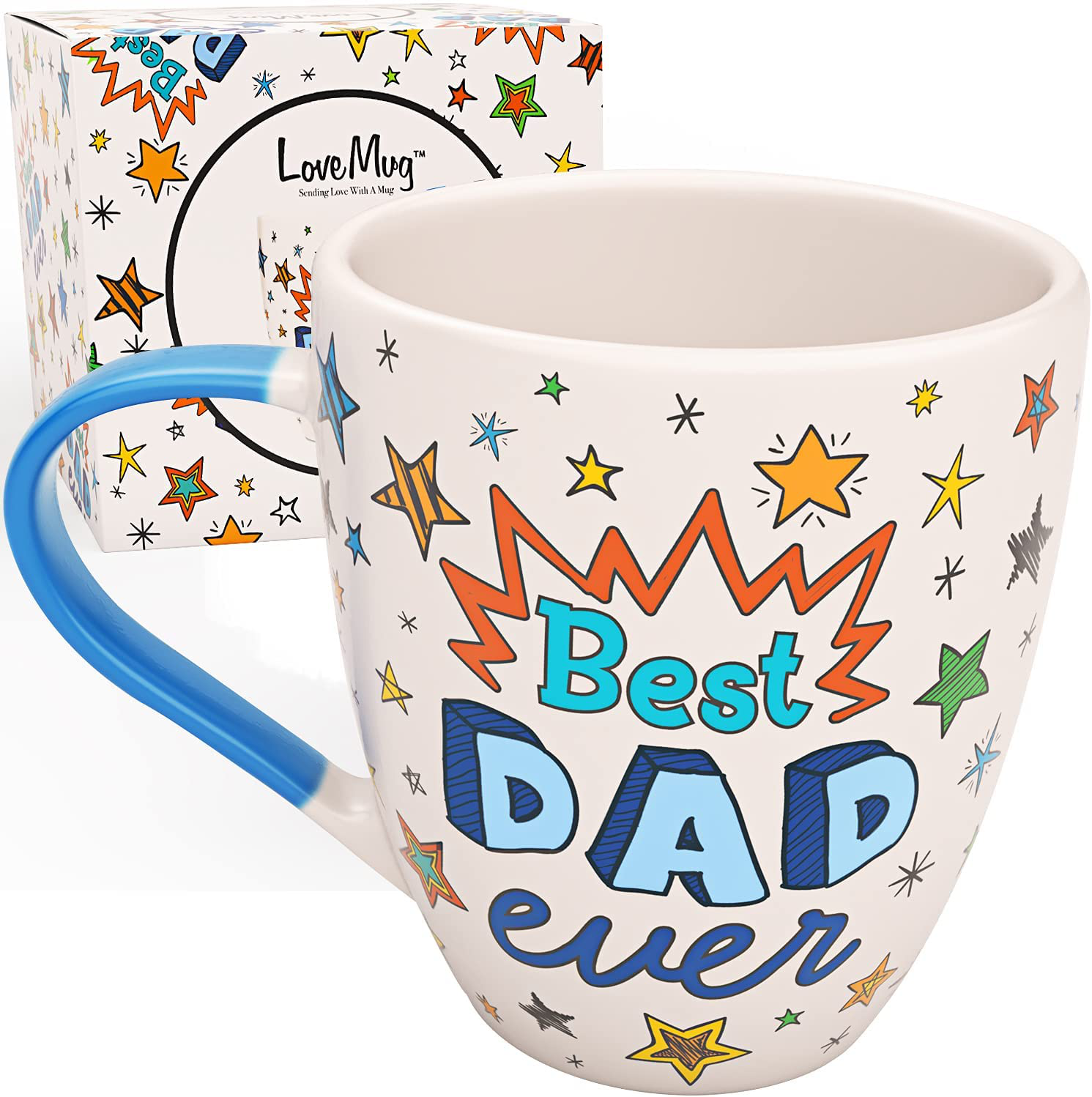 Love Mug: Dad Mug, Christmas Gifts for Dad, Father'S Day Gifts, Best Dad Mug and Daddy Mug, Papa Mug, Dad Coffee Mug Cup, Coffee Mug for Dad