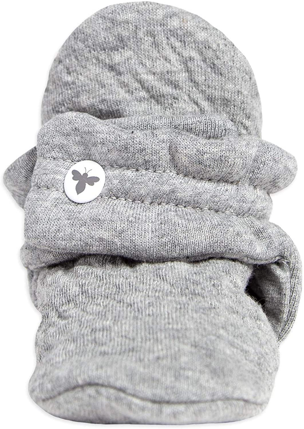 Burt'S Bees Baby Unisex Baby Booties, Organic Cotton Adjustable Infant Shoes